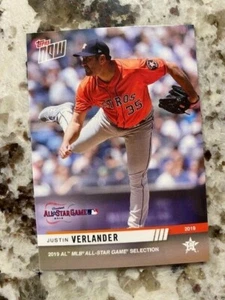 2019 TOPPS NOW AL ALL-STAR SPIELAUSWAHL KARTE ASTROS JUSTIN VERLANDER #AL-9 - Bild 1 von 1
