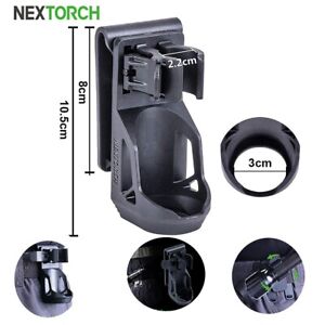 NEXTORCH 360° Tactical Flashlight Holster Pouch Angle For 1"-1.25" Torch Holder