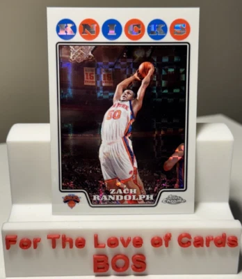 2008-09 Topps Chrome ZACH RANDOLPH XFractor /288 - #38 - Image 1 of 4