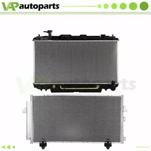 For 2001-2005 Toyota RAV4 Aluminum Radiator & Condenser Cooling Assembly - Picture 1 of 7