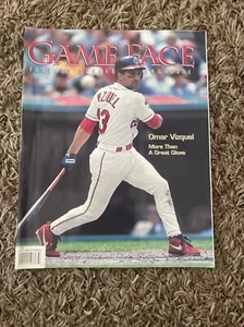 CLEVELAND INDIANS GAME FACE MAGAZIN--Juli 1999---Omar Vizquel Cover - Bild 1 von 3