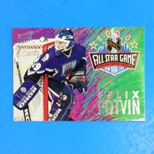 1994-95 Fleer Ultra All-Star #12 Felix Potvin Hockey Card Toronto Maple Leafs NM