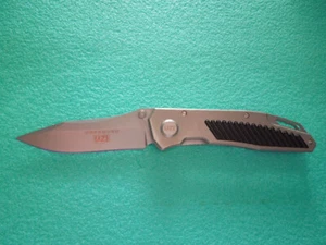 Rare UZI DEFENDER Folder CUSTOM Design by Fred CARTER 2003 TOP Knife made in USA - Picture 1 of 7