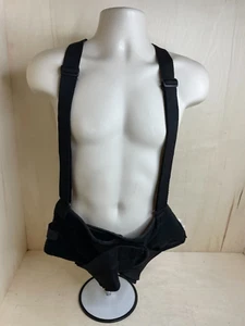 Men's F.L.A Orthopedics Safe-T-Lift Back Brace Size Extra Large Black - Picture 1 of 7