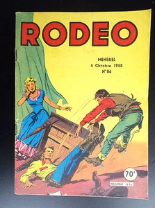 RARE Rodeo N° 86 de 1958 BE + à TBE Petit Format Miki le Ranger - Picture 1 of 3