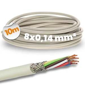 10 Meter Lapp Kabel 1030208 LiYCY 8x0,14 mm² Datenleitung 8 Adrig Steuerleitung - Bild 1 von 5