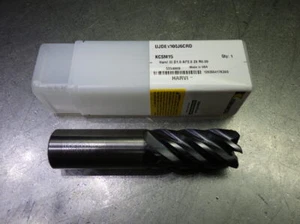 Kennametal 1" 6 Flute Carbide CR Endmill 1" Shank UJDE1000J6CRD KCSM15 (LOC964A) - Picture 1 of 4