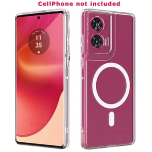 Premium tragbare magnetische Hart PC Schutzhülle für Motorola Moto G24 Power USA - Bild 1 von 7