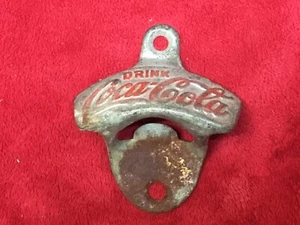 Vintage Coca-Cola Wall Mount Bottle Opener - Bild 1 von 2