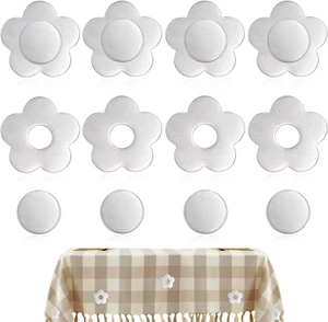 8 Stück Tischdeckenbeschwerer Tischdeckengewichte Draussen Extra magnetische Ti - Bild 1 von 7