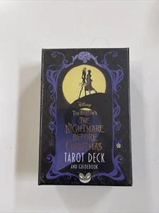 Authentic Tim Burton's The Nightmare Before Christmas Tarot Deck & Guidebook New - Picture 1 of 8