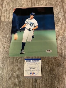 JOSE CRUZ JR SIGNED TORONTO BLUE JAYS PHOTO AUTOGRAPHED PSA/DNA COA BASEBALL - Picture 1 of 4
