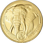 2022 South Africa Gold Big Five Elephant 50 Rand - 1 oz - Bu