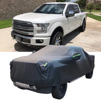 Водонепроницаемый чехол 190T для пикапа Ford F150 2015-2021 годов выпуска с защитой от ультрафиолета на открытом воздухе - Изображение 1 из 4