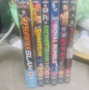 WWE DVD’s Various Titles Joblot Bundle Uk - Picture 1 of 2
