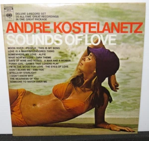 ANDRE KOSTELANETZ SOUNDS OF LOVE (VG+) GP-10 CHEESECAKE LP VINYL RECORD - Imagen 1 de 5