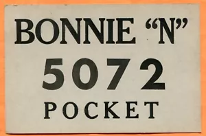 Ironwood, MI, Bonnie N 5072 Pocket, Iron Ore Mine Card - Picture 1 of 2