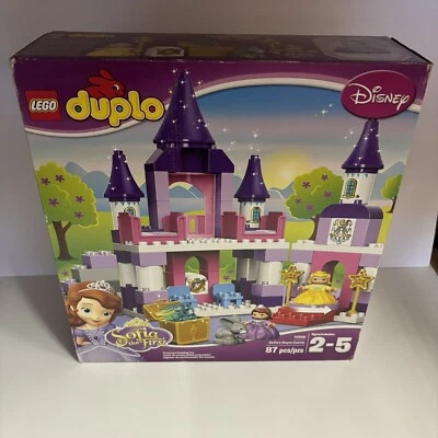 🎄🎁 Retired Lego Duplo 10595 Disney Sofia The First Royal Castle Playset New  - Image 1 of 2
