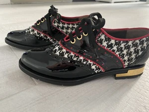 Alba Moda Schnürer Damen L1 Schnürschuh Gr. 38 Lackleder Neuwertig - Bild 1 von 8