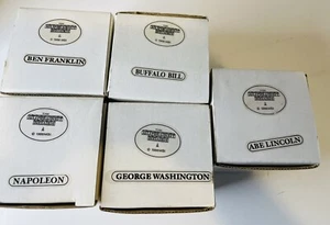 Alphabet Bears-Historic Figures MBI 1988 Lot Of Six. NIB - Picture 1 of 6