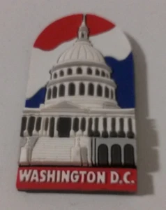 Washington D.C. Rubber Magnet - Picture 1 of 6