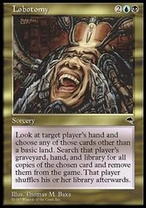 MRM FR/VF 2x Lobotomie (Lobotomy) MTG magic TMP - Picture 1 of 1