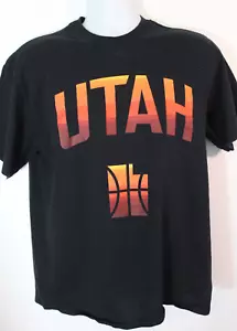 Men's Large Utah Jazz T-Shirt Mitchell #45 Majestic Printed on 2 Sides - Picture 1 of 4