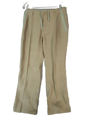 INC International Concepts Pantalones Hombre 31 x 30 Beige Tostado Calce Relajado Mezcla Lino Foto 1 de 4