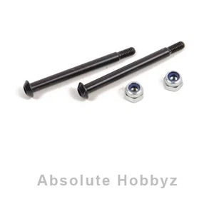 GHEA Racing Products C4.2 Hardened Steel Front Outer Captured Hinge Pins w/Nuts - Picture 1 of 1