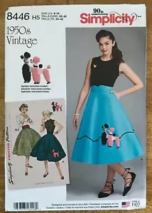 #8446 Simplicity Damen Retro Rock Schnittmuster 6-14 - Bild 1 von 4