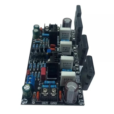 Black PCB Mono Power Amplifier Board 200W 1943+5200 High After Tube Board - Image 1 of 4