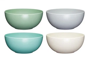 Colourworks Classics Set of Four Melamine Bowls 15 cm Ideal for everyday use - Picture 1 of 6