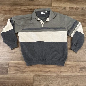 Vintage Taylor & Henry Striped Polo Sweater Rugby - Picture 1 of 9