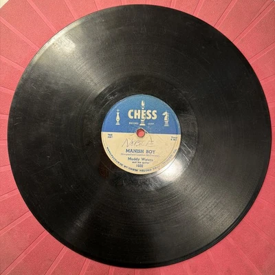 Muddy Waters Manish Boy / Young Fashion Ways Chess Records 78 1955 Chicago Blues - Image 1 of 4