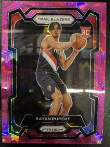 2023-24 Panini Prizm - Rayan Rupert #140 Pink Ice Prizm (RC) - Foto 1 di 2