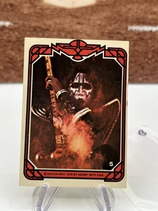 1978 Donruss Kiss #5 Ace Frehley (B) - Picture 1 of 2