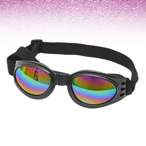 1Pc Dog Sunglasses Eye Wear Protection Pet Goggles UV Protection Goggles with - Picture 1 of 11
