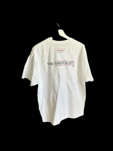 Maglietta Crew The Mentalist Stagione 6 Tg XL Promo TV Bianco Distressed - Foto 1 di 9