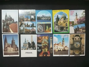 LOTTO 10 Cartoline Praga Repubblica Ceca Formato Grande Estere (VE196) - Picture 1 of 2