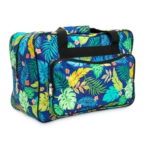 Sewing Machine Case Tropical Carrier Tote Storage Organizer Bag 18.1x9.4x12.2" - Picture 1 of 10