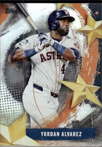 2025 Topps Series 1 STARS OF MLB Yordan Alvarez #SMLB-9 Astros - Picture 1 of 2