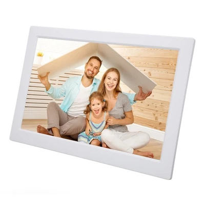 10.1 Inch WiFi Digital Picture Frame Smart 16GB Memory Auto Rotate 1280x800 IPS - Image 1 of 4