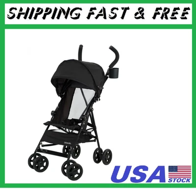 Kolcraft Cloud Umbrella Unisex 9.5 lb. Stroller, Black for Child/Toddler - Image 1 of 4