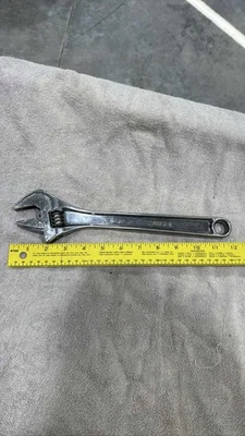 Snap-On AD12B 12" 300mm Chrome Adjustable Wrench  made in Spain - Image 1 of 2