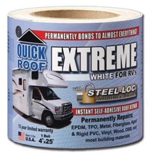 4 in. White Quick Roof Extreme Adhesive for RV - Picture 1 of 1
