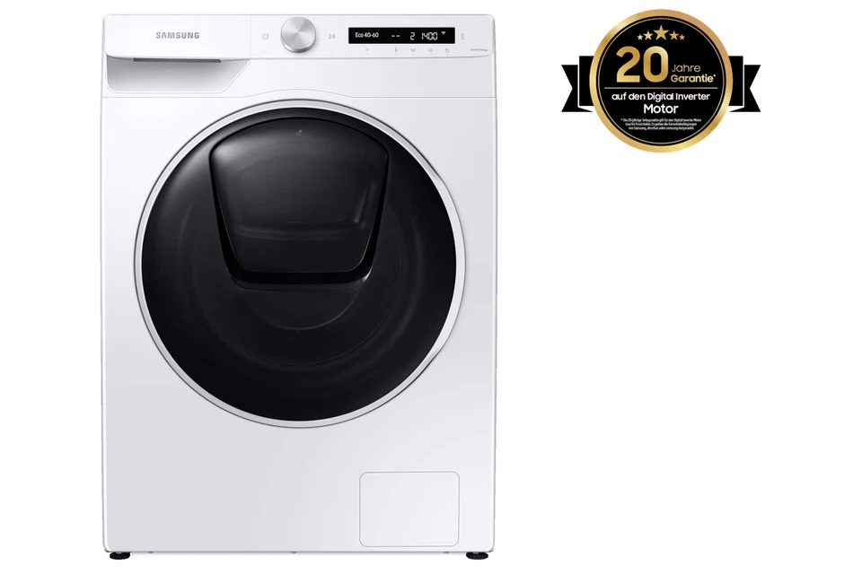 Samsung WD5500T SchaumAktiv & AddWash Waschtrockner - Weiß