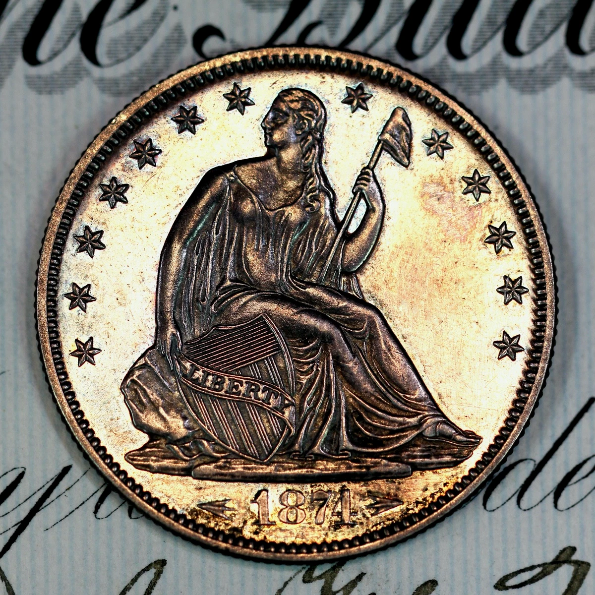 1874 Year Seated Liberty US Half Dollars (1839-1891) for sale | eBay