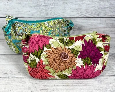 Vera Bradley Maggie Hello Dahlia Pavo Real Hobo Cartera Bolso de Mano Hombro Ba Lote de 2 Foto 1 de 4
