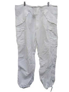 US GI Snow Camo Trousers Hose weiß Nylon Large Reg Tennier Industries 2018 NOS - Bild 1 von 23