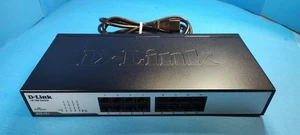 D-Link 8-Port 10/100 Fast Ethernet Switch w/Power Cord DSS-16+ - Picture 1 of 2